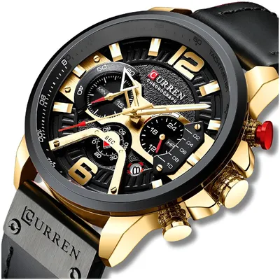 Obrázok produktu pre Pánske Hodinky Curren Elegantné Klasické Chronograf Dátum Hodinky 5 Farieb