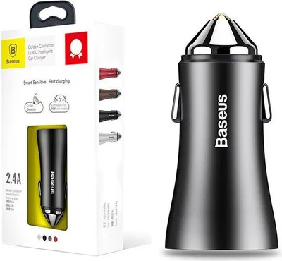 Zdjęcie produktu dla Baseus Ładowarka Samochodowa 2x USB 2.4A