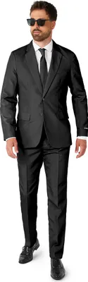 Produktbild von Mr. Black Solid Herrenanzug von Suitmeister schwarz - L (54)
