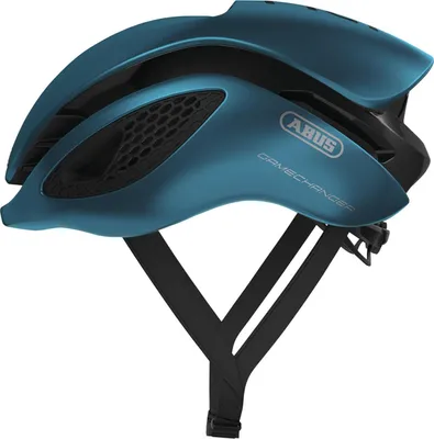 Produktbild von ABUS Rennradhelm GameChanger - Aerodynamischer Fahrradhelm mit optimalen Ventilationseigenschaften für Damen und Herren - Blau, Größe L (59-62 cm)