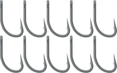 Produktbild von RidgeMonkey Ape-X Continental 2XX barbed- 10 Karpfenhaken, Größe:6