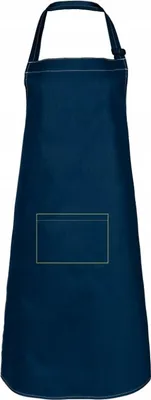 Produktbild von Küchenschürze Jeans Latzschürze Kochschürze Blau Grill Tasche (F051-Jeans)