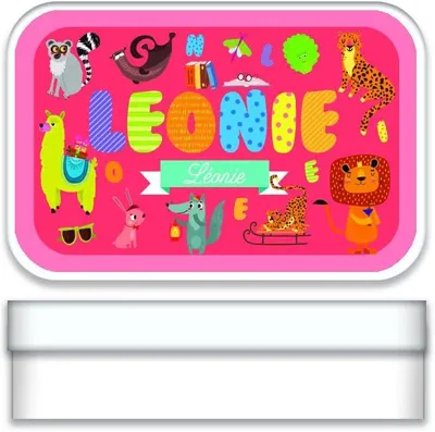 Imagen del producto de Caja metálica personalizable, de 2,7 x 9,7 x 6,2 cm, para almacenamiento