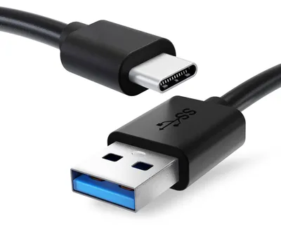 Image de CELLONIC Câble USB A Standard USB vers USB C Type C charge et data compatible avec Microsoft Xbox Series X, Series S / One Elite Controller 2 3.1 Gen 1 3A PVC noir 1m console manette gaming