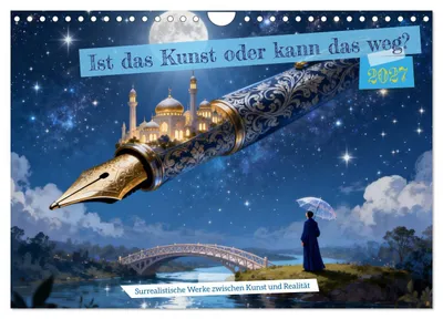 Produktbild von Ist das Kunst oder kann das weg? (Wandkalender 2027 DIN A4 quer), CALVENDO Monatskalender