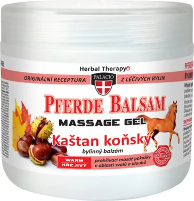 Produktbild von PALACIO Pferdebalsam Wärmendes Massagegel 600 ml – für Muskel-, Rücken-  und Gelenkschmerzen