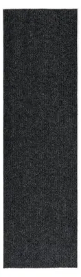 Produktbild von Schmutzfangläufer mit Gel-Rückseite, Sauberlaufmatte, Fußmatte, Teppichläufer 100x350cm in Anthrazit