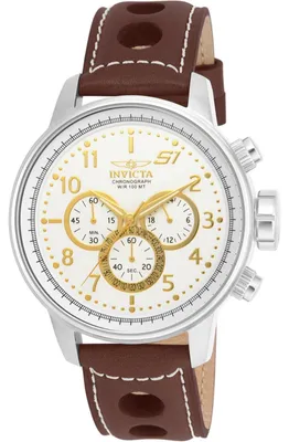 Obrázok produktu pre Invicta S1 Rally 16010 Pánske Hodinky - Kvarcový Mechanizmus - Nerezová Oceľ so Strieborným Ciferníkom - 48 mm