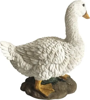 Produktbild von Dekofigur Lafiora Gans 31,4 cm weiß