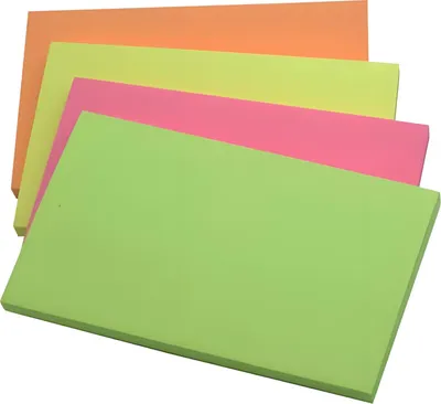 Immagine prodotto di Q-Connect® KF01350 Appunti rapidi - Colori brillanti, 76 x 127 mm