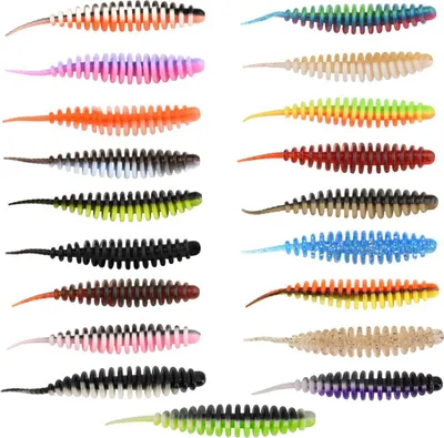 Produktbild von Spro Trout Master Master Worm 65mm Bee