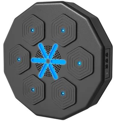 Image de SPORTNOW Music Boxing Machine, appareil de boxe électronique avec musique, connecté en Bluetooth
