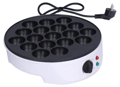 Takoyaki Maker 18-gaats, 750 W, Antihaft, weiß