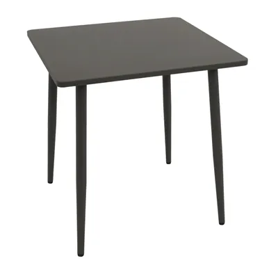 Produktbild von DEGAMO Bistrotisch Gartentisch Tisch DENVER 70x70cm, Metall anthrazit