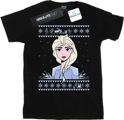 Produktbild von Disney - "Frozen 2" T-Shirt für Herren BI27147 (5XL) (Schwarz)