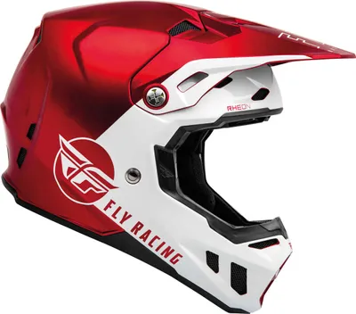 Image de Fly Racing Formula CC Centrum Motocross Helm, rot/weiß, L (60)