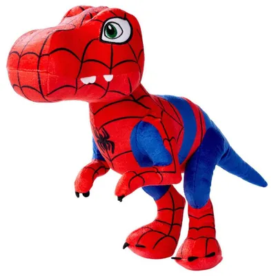 Produktbild von Spidey T-Rex Plüschtier, 25 cm, weich, kuschelig, perfekt für Kinder