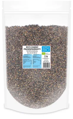 RYŻ CZARNY PEŁNOZIARNISTY BIO 5 kg - HORECA (BIO PLANET)