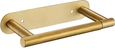 Produktbild von Toiletrolhalter - Badkamerrolhalter - Schraubensatz oder perforationsfreie Installation - Verchromt