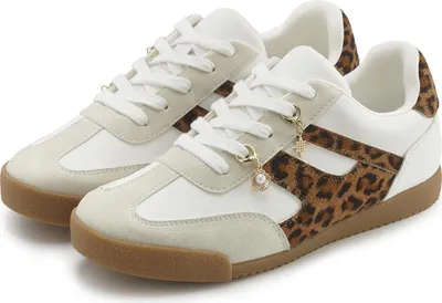 Produktbild von LASCANA Sneaker weiß/leo Größe 40