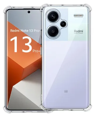 Obrázek produktu pro Pro Xiaomi Redmi Note 13 Pro Plus Shock TPU ochranný obal na mobilní telefon Pouzdro Kryt Průhledný