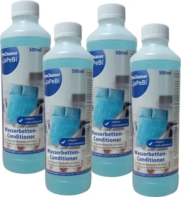 4x Conditioner + 1x Vinylreiniger Für Wasserbetten – Pflegeset Für Softside & Hardside Matratzen