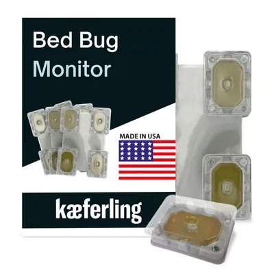 Zdjęcie produktu dla Catchmaster Monitor do zapobiegania pluskwom 4X – wykrywacz pluskiew do wykrywania infestacji – bez trucizny i bezwonny