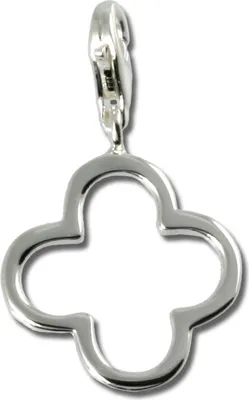 Image de SilberDream Charm bracelet bijoux pendentif fleur 925 argent véritable FC3128
