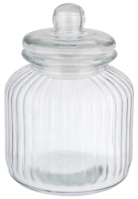 Vorratsdose Glas 3 Liter Ø 17 cm Höhe 24,5 cm