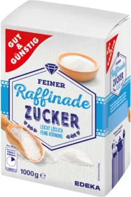 Produktbild von Gut & Zucker Raffinade 1kg (Bestand)
