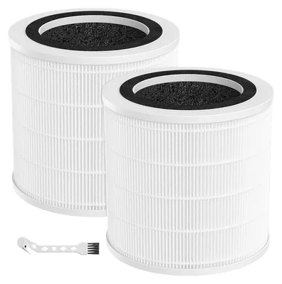 Obrázek produktu pro Náhradní filtr, kompatibilní s miničističkami vzduchu, 3 v 1, filtr H13, HEPA filtr s předfiltrem a filtrem s aktivním uhlím, 2 kusy