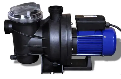 Produktbild von vidaXL Schwimmbadpumpe Umwälzpumpe Poolpumpe Pumpe elektronik blau 1200W