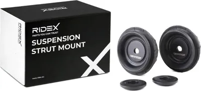 Produktbild von RIDEX 1180S0477 Federbeinstützlager Vorne für AUDI A6 Avant (4F5, C6) für VW up! Schrägheck (121, 122, BL1, BL2) für HYUNDAI i20 (PB, PBT) für DACIA