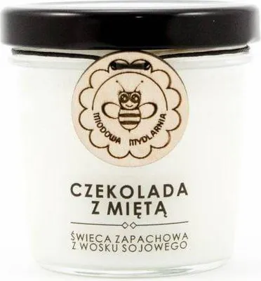 Obrázok produktu pre Miodowa Mydlarnia Sojová sviečka Čokoláda s mätou