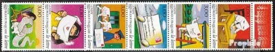 Produktbild von Briefmarken Frankreich 1997 Mi 3203-3208 Sechserstreifen mit Zierfeld (kompl.Ausg.) postfrisch Brief