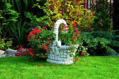 Produktbild von Figur Blumenkübel Pflanz Kübel Dekoration Figur Blumentöpfe Garten Vasen 576