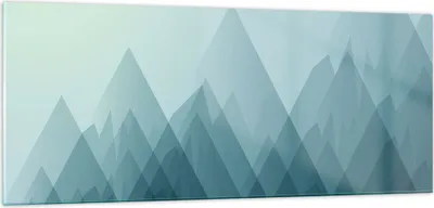 Produktbild von Bilder auf glas - Abstraktion modern - 100x40cm - Glasbilder - Wandbilder - Kunstdruck - zum Aufhängen bereit - Wanddekoration aus Glas - Glas Bilder - Wandbild auf Glas - Einteilig - GAB100x40-4007