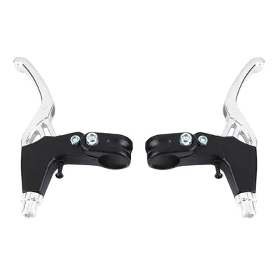 Produktbild von Bremshebel-Paar, Aluminiumlegierung, silber, für Mountainbikes & Fahrräder