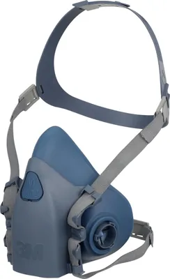 Produktbild von 3M Atemschutz-Halbmaske 7502 Größe M ohne Filter - 7502M
