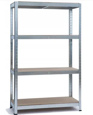 Zdjęcie produktu dla Regał metalowy 4 półki 172x80x30 cm 175kg