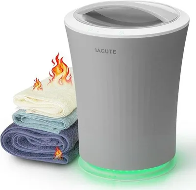 Produktbild von Famanu Handtuchwärmer mit Timer und RGB-Licht - Badezimmer
