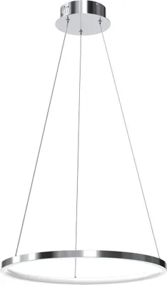 Produktbild von Rotonda Chrome 27W Led-Pendelleuchte Deckenleuchte Deckenlampe Hängeleuchte Kronleuchter