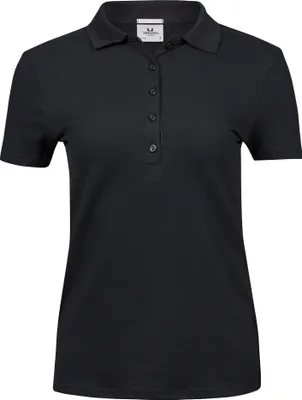 Produktbild von Tee Jays - "Luxury" Poloshirt für Damen BC5880 (M) (Schwarz)
