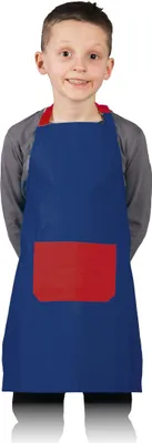 Produktbild von Kinderschürze Blau 45x55 cm