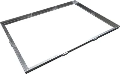 Produktbild von Zarge Wolfa 40x110 cm Bauhöhe 20 mm (für Gitterrost 39x109 cm)