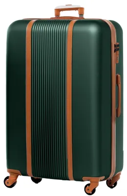 Productafbeelding van Milano reiskoffer, trolley model, 24 inch, met 4 wielen, groen