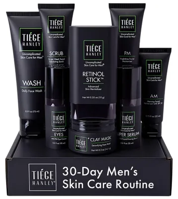 Anti-Aging Hautpflegeset für Männer – 8-teilig, 30-Tage-Vorrat