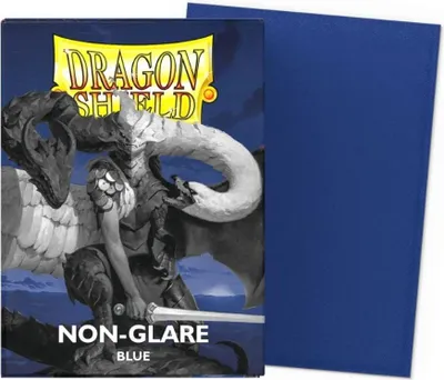 Produktbild von Dragon Shield Standard Size Non Glare Blue (100 Sleeves)