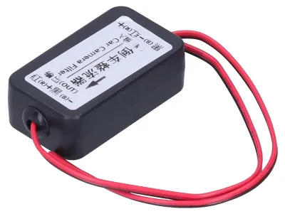 Obrázek produktu pro 12V usměrňovač pro zadní kameru, výkonové relé, kondenzátorový filtr proti rušení pro zadní kameru