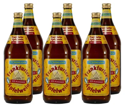 Produktbild von Possmann Frankfurter Äpfelwein (6 x 1,0L) MEHRWEG